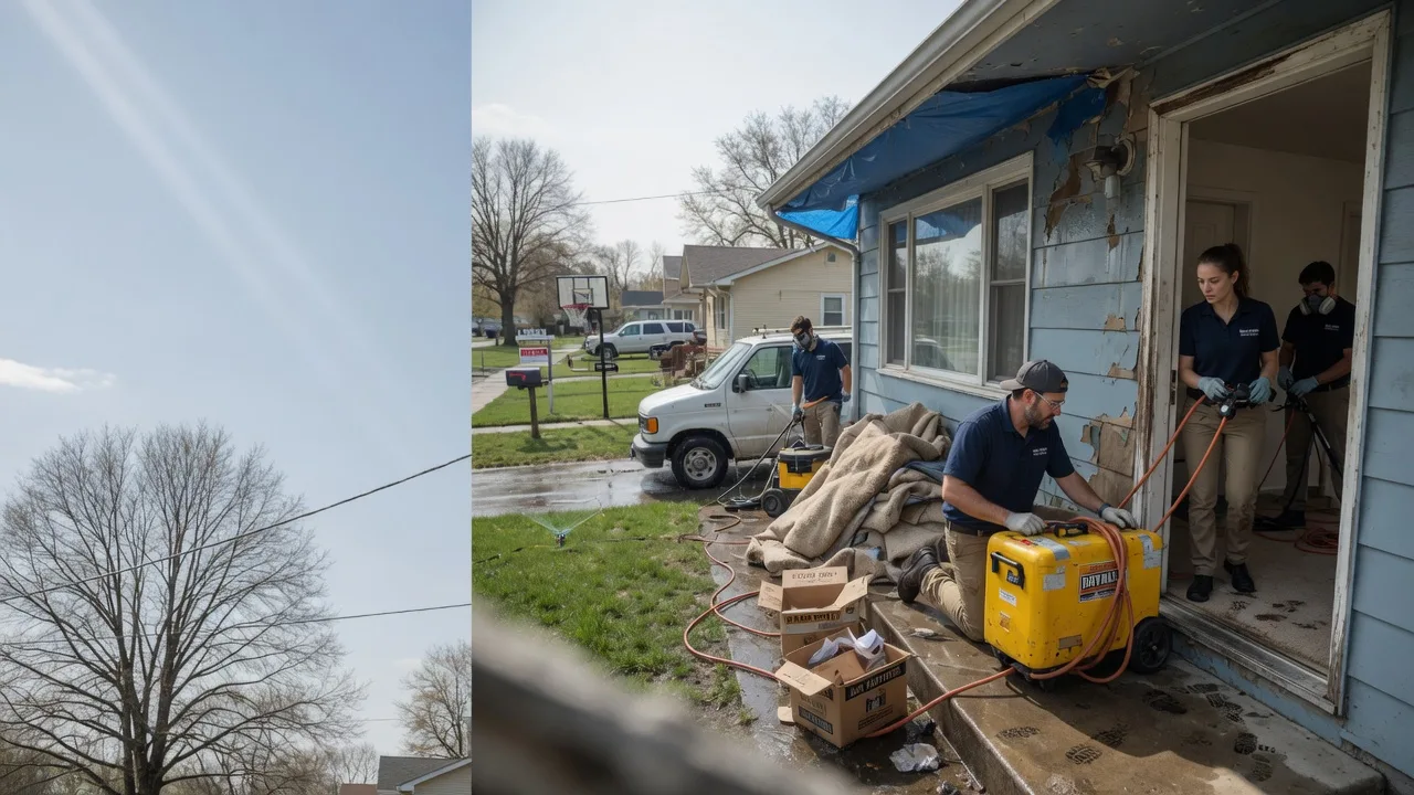 Basement Flood Cleanup in Desmet, ID near me